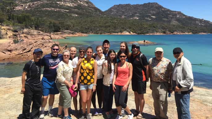 from hobart wineglass bay and freycinet