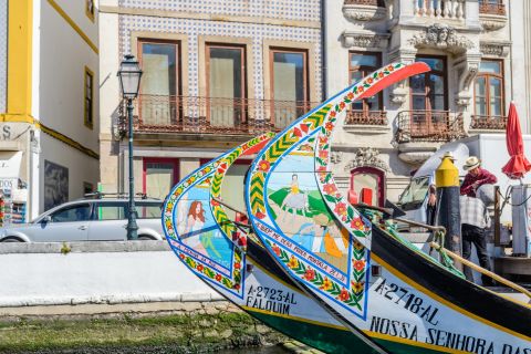 Do Porto: Excursão de Meio Dia a Aveiro com Passeio de Barco