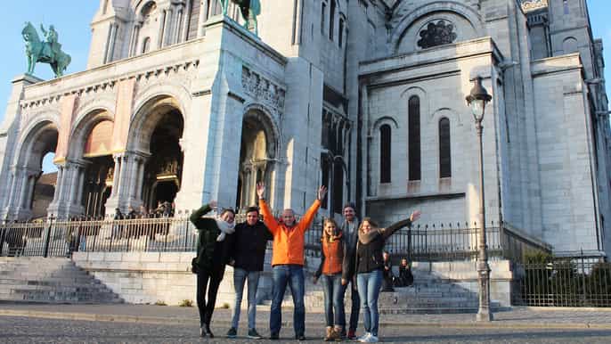 tour a pie de montmartre