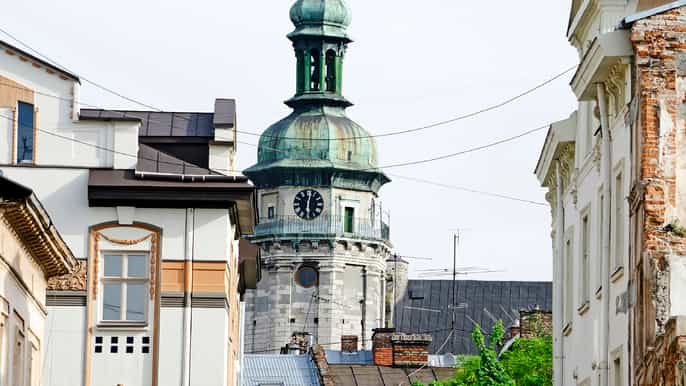 lviv small group tour by intercity train from kiev