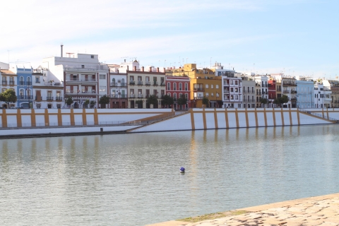 Sevilla: tour en bicicleta de 3 horas por el río GuadalquivirTour acuático de 3 horas por Sevilla