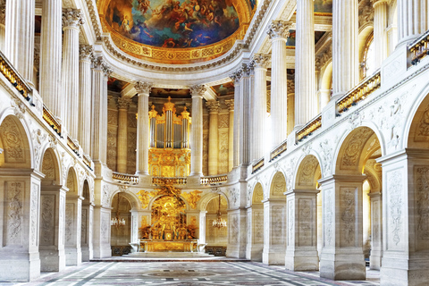 Vanuit Parijs: Dagvullende tour door Versailles met gidsEngelse rondleiding