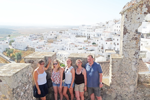 Privater Tagesausflug ab Cádiz: Vejer de la Frontera & BoloniaTour auf Spanisch, Englisch oder Portugiesisch