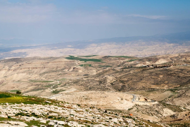 Amman: Private Tour to Madaba, Mount Nebo, and Baptism Site Transportation with Entry tickets