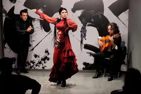 Privat flamenco-show i centrum af Sevilla (maks. 30 personer)