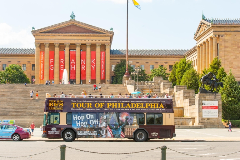 Philadelphia: Double-Decker Sightseeing Bus Tour 3-Day Ticket