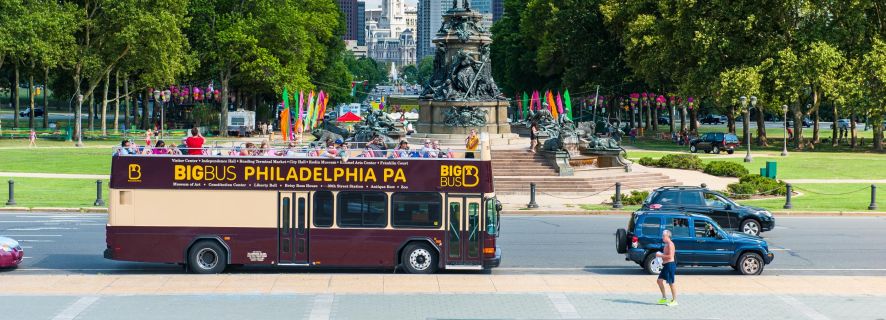 Philadelphia: Dobbeltdekker sightseeingbusstur
