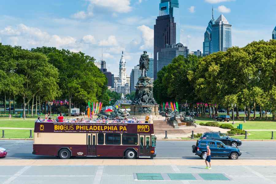 Philadelphia: Doppeldecker-Sightseeing-Bus-Tour. Foto: GetYourGuide
