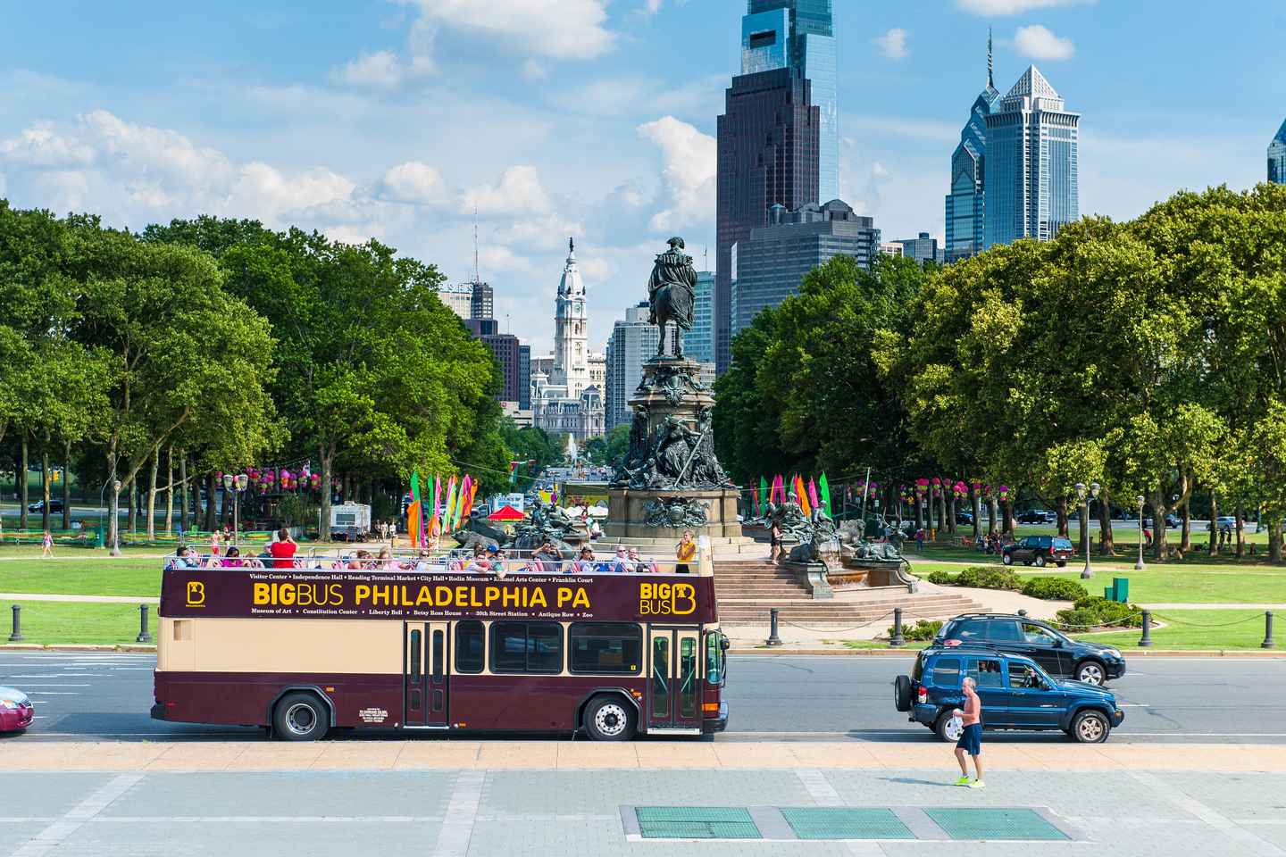Philadelphia: Double-Decker Sightseeing Bus Tour - 1-Day Ticket