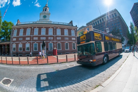 Philadelphia: dubbeldekker sightseeing bustourTicket voor 3 dagen