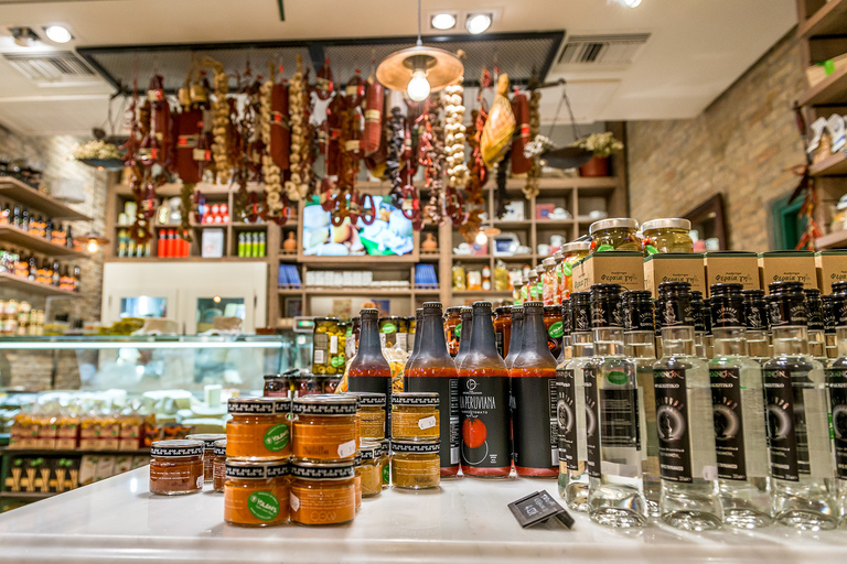 Athènes : visite culinaire à pied en petit groupeVisite en petit groupe en anglais