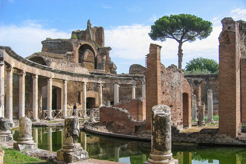 Tivoli: Hadrian's Villa en Villa d'Este Halve dag tourSpaanse optie