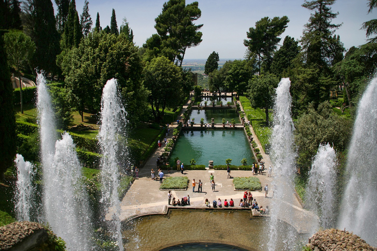 Tivoli: Hadrian's Villa en Villa d'Este Halve dag tourSpaanse optie