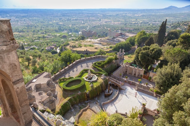 Tivoli : visite guidée de la Villa d&#039;Hadrien et de la Villa d&#039;Este