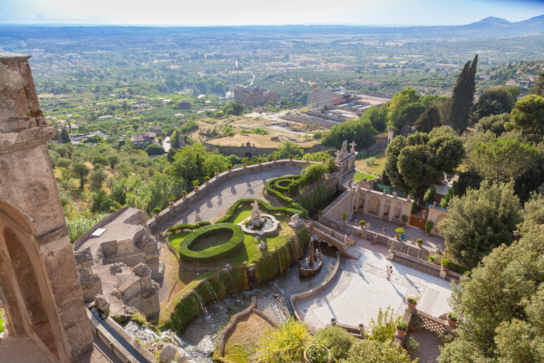 Tivoli: Hadrian's Villa en Villa d'Este Halve dag tourSpaanse optie