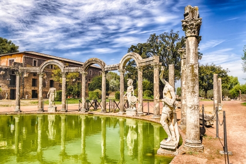 Tivoli: Hadrian's Villa en Villa d'Este Halve dag tourSpaanse optie