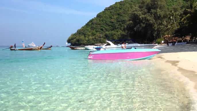 phuket coral island tour and sea walking