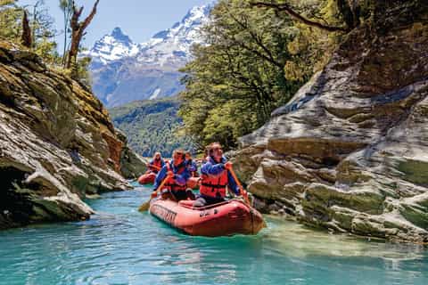 Queenstown: Dart River Canoe, Jet Boat & Paradise Day Trip