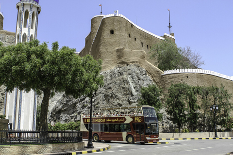 Muscat: Big Bus Hop-On Hop-Off Sightseeing Tour 24-Hour Hop-On Hop-Off Sightseeing Tour