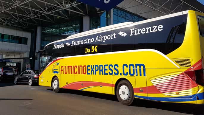 ciampino airport shuttle bus to/from naples city center