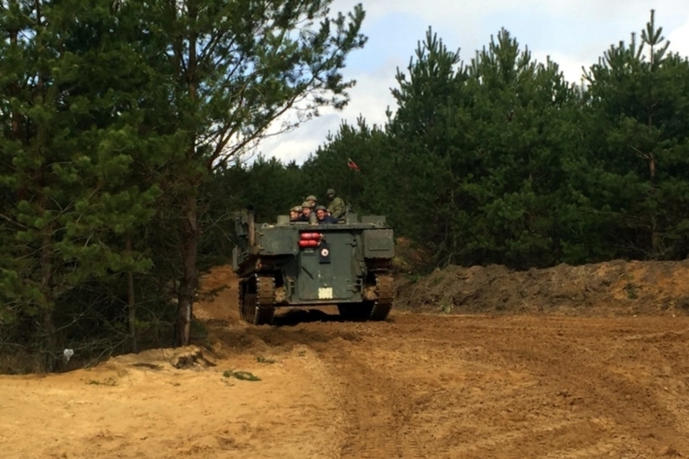 Vilnius: Military Tank Driving