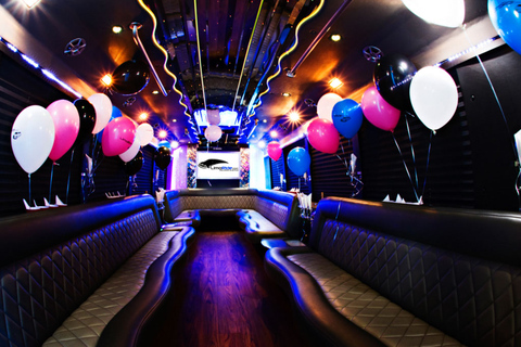 Party Bus &amp; Dancer i 3 timmar i VilniusParty Bus &amp; Dancer i 6 timmar i Vilnius