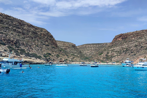 Lampedusa: Luna Celeste Boat Tour with Lunch