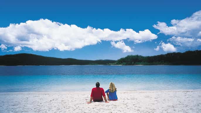 from rainbow beach fraser island 2day 1night bus tour
