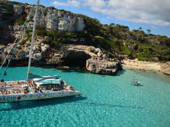From Colònia de San Jordi : Catamaran Cruise to Es Trenc