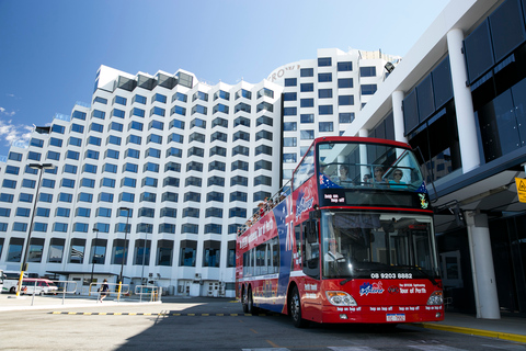 Perth: Hop-on Hop-off Sightseeing Bus Ticket 24-Hour Ticket