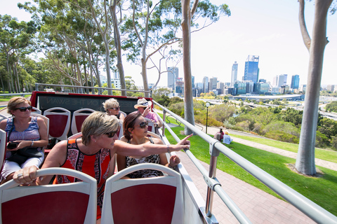 Perth: Bussbiljett för Hop-on Hop-off sightseeing24-timmarsbiljett