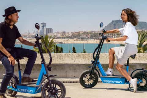 Barcelona and Sagrada Familia 2-Hour Tour by eScooter