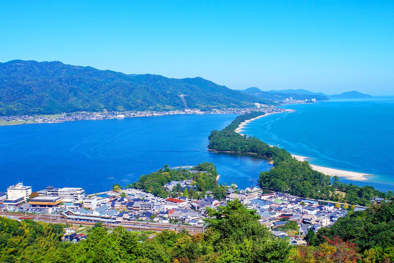 Kyotos kust Amanohashidate, Ine&#039;s Funaya Houses Dagsutflykt8:40 upphämtning i Osaka