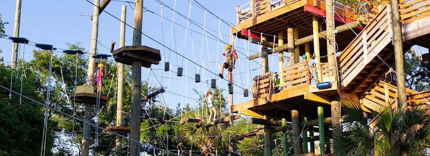 Cocoa Beach : Billet pour le parc d'aventures aériennes