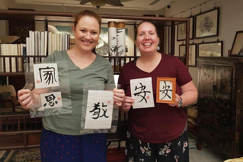 Calligraphy workshop in Taipei City