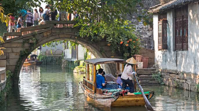suzhou zhouzhuang water village private tour from shanghai