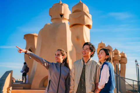 Barcelona: Casa Milà Early-Morning Access Guided Tour Tour in Chinese