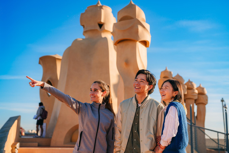 Barcelona: Casa Milà Early-Morning Access Guided Tour Tour in Chinese