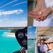 Broome: Helicopter Flight and Willie Creek Pearl Farm Tour