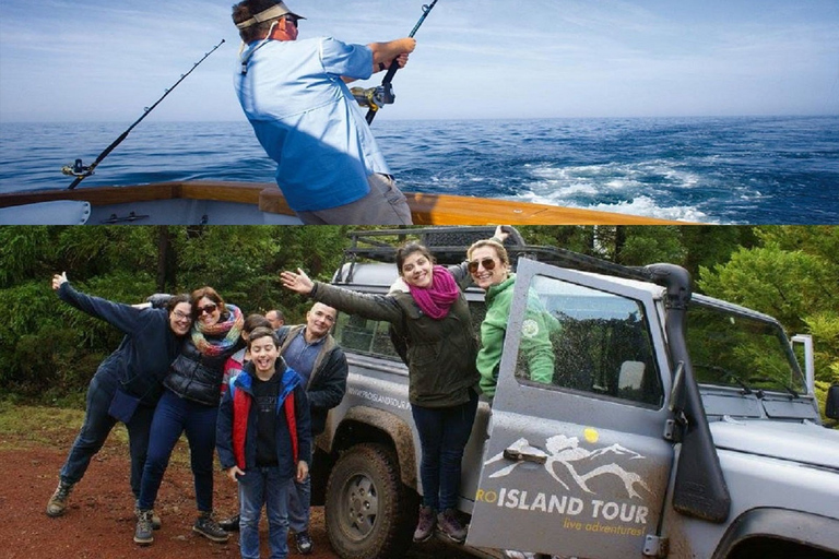 Azoren: Dagtour over land en oceaan met lunch in de buitenluchtZee&amp;Land tour