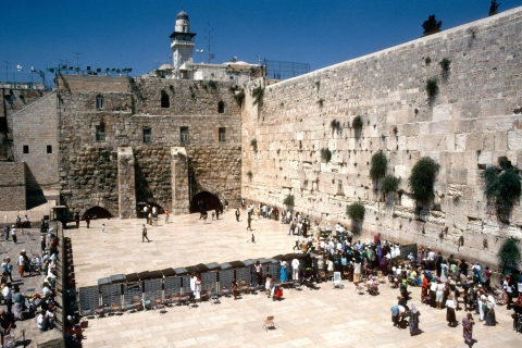Desde Tel Aviv: tour por la Antigua y la Nueva JerusalénTour en francés