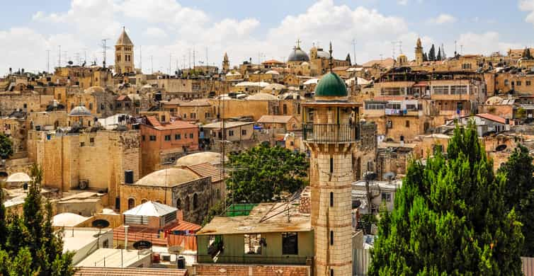 Från Tel Aviv: Bussutflykt till Jerusalems gamla & nya stad