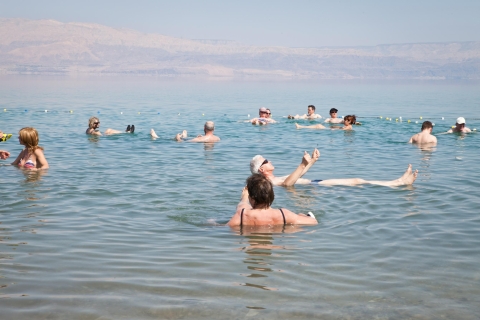 From Jerusalem: Masada & Dead Sea Full Day Tour with Pick Up German Tour