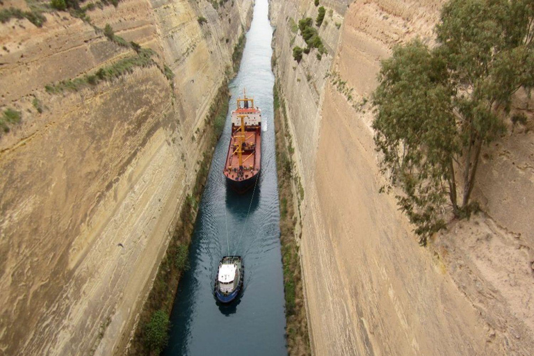 Corinthe : Audioguide Site de Corinthe, Canal, Autres attractionsCorinthe : Audioguide du canal et des sites touristiques à proximité