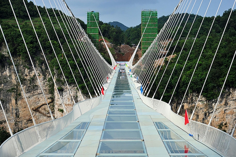 Visite privée du Grand Canyon de Zhangjiajie avec pont de verre