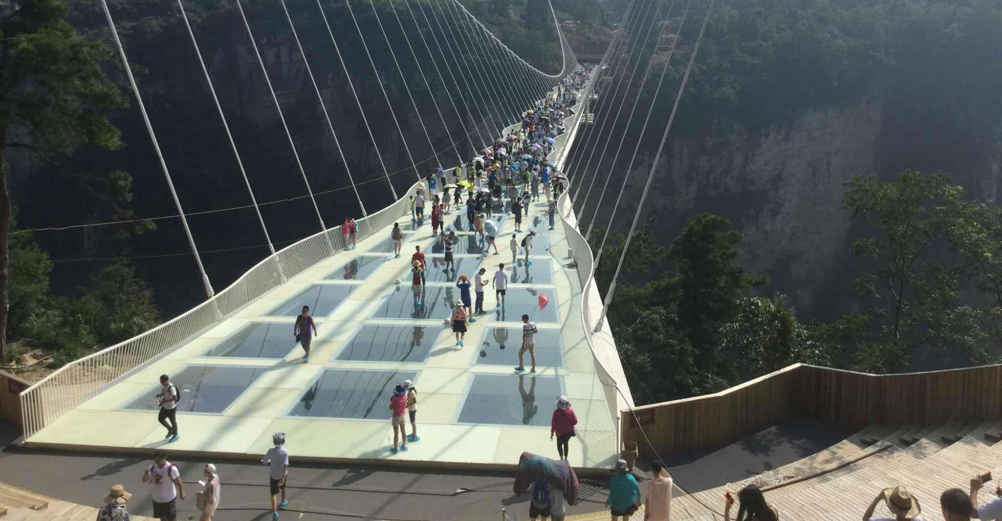 Visite privée du Grand Canyon de Zhangjiajie avec pont en verre - Hizvo