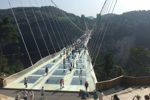 Private Reise des Zhangjiajie Nationalparks und der Glasbrücke