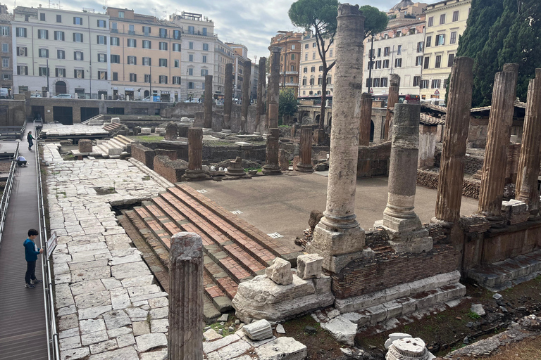 Das antike Rom: Archäologisches Gebiet Largo ArgentinaDas geheime Rom: Die Entdeckung des Mordes an Julius Cäsar