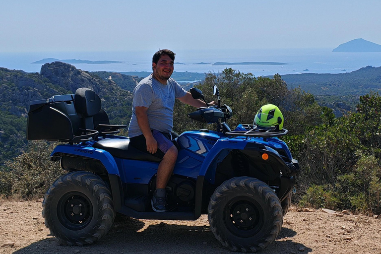 Costa Smeralda: Quad tour with views, the sea and adrenaline. Basic Quad Tour (2 people per quad)