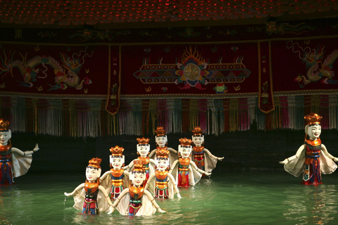 Hanoi légendaire: visite d'une journée complète de la ville et spectacle de marionnettes sur l'eauHanoi légendaire: visite d'une journée et spectacle de marionnettes sur l'eau